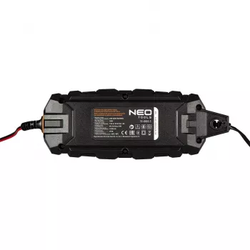 NEO TOOLS 11-891-1 Automatic Battery Charger 4A/70W for 6V/12V Lead-Acid, AGM & GEL Batteries (3-120Ah) IP65