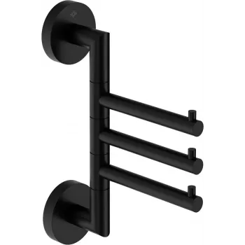 DEANTE ADJ_N131 Triple Swivel Wall Hook Chrome
