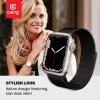 Crong Milano Steel Stainless Steel Band for Apple Watch 44/45/46/49 mm Black