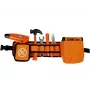 LEAN TOYS Handyman Set Belt Drill Screwdriver Pliers Hammer - 12-Piece Toy Tool Kit for Kids