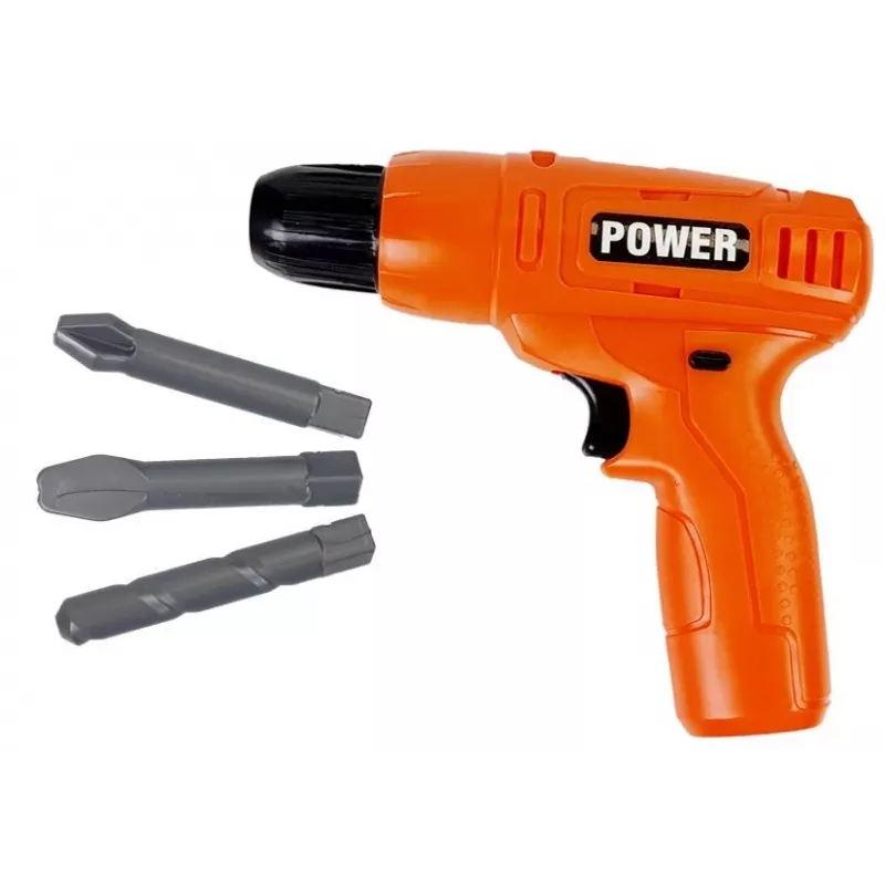 LEAN TOYS Handyman Set Belt Drill Screwdriver Pliers Hammer - 12-Piece Toy Tool Kit for Kids