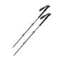 VOLVEN Adventure Poles Pro Grey - 3-Section Trekking Poles, 65-135 cm, 7075 Aluminum, EVA Grip, Tungsten Tips