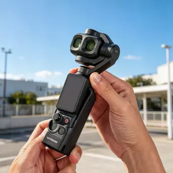 SUNNYLIFE OP4-BHT200-D TPU Protective Case for DJI Osmo Pocket 3 / 4 / 4P - Black