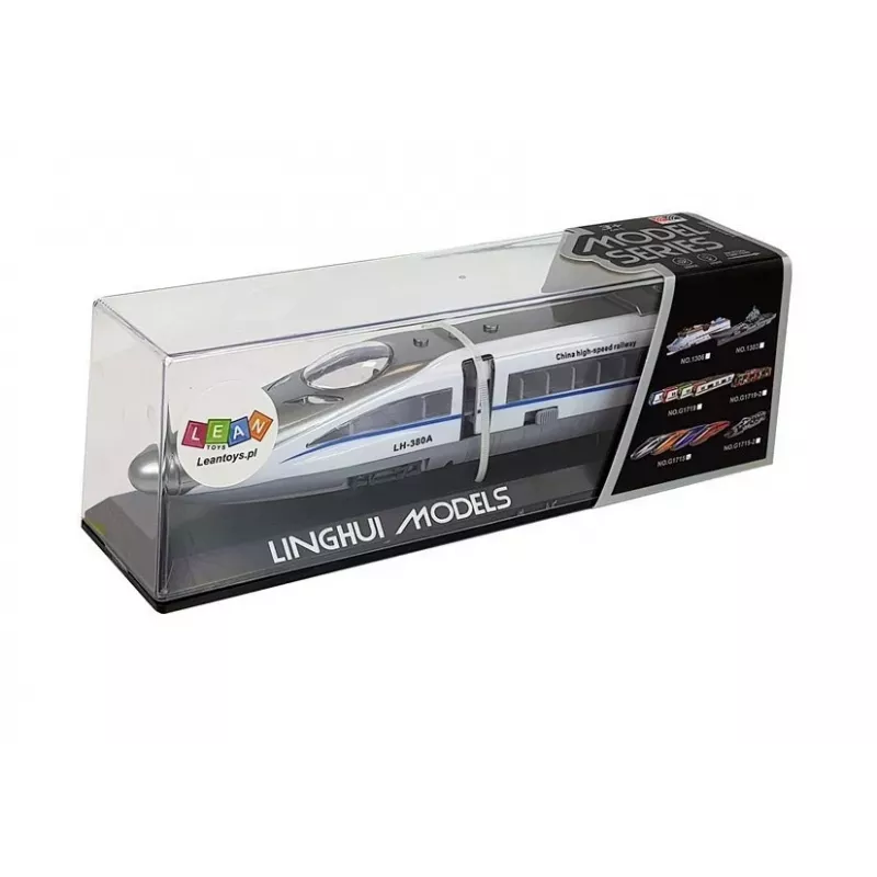 Pendolino Spring Powered Train White with Sound and Lights