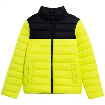 4F Boy's Down Jacket Juicy Green 4FJSS23TDJAM077 45S 158cm