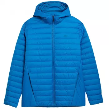 4F Men's Blue Down Jacket 4FSS23TDJAM085 33S - 600 Fill Power, Packable