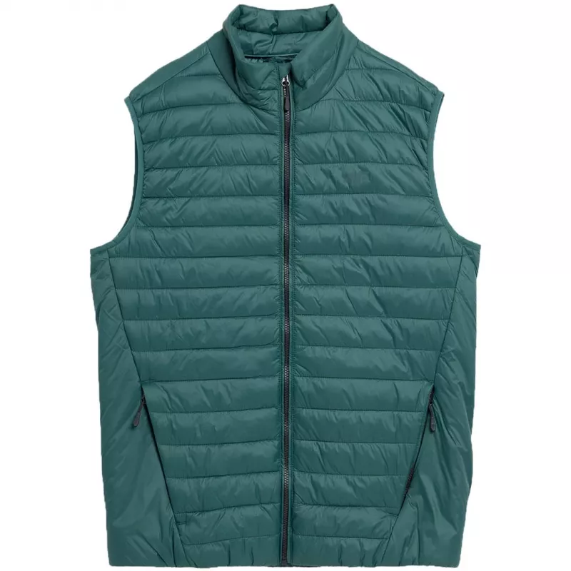 Men's Quilted Vest 4F M062 Green Size L