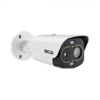 BCS Thermal & Optical IP Camera BCS-L-TIP242FR3L3-THT-Ai1(0403) – 256x192 Thermal, 2MP Visible, AI Fire Detection, IP67, PoE