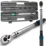 ROCKFORCE Premium Click Torque Wrench 3/8 inch Drive 20-120 Nm, Chrome Vanadium, ISO 6789