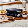Adler AD 3084 Waffle Maker with LED Display, 5 Programs, 7 Browning Settings, 1600 W (max 2400 W), Non-Stick Plates, Black/Silver
