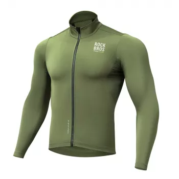 ROCKBROS ROAD TO SKY Windproof Thermal Cycling Jacket Green M