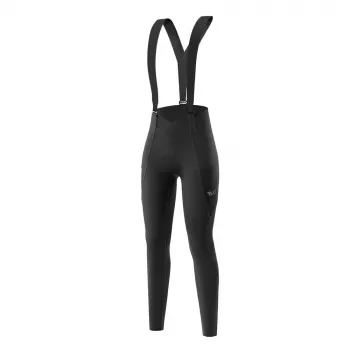 ROCKBROS Women's Cycling Bib Shorts YDCK006 TVI with Chamois, Size S, Black