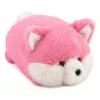 LEAN TOYS Plush Fox Plush Toy, Pink Soft Fur, 16 cm