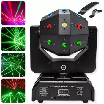 LIGHT4ME ATLAS Moving Multi-Effect Light 4-in-1 LED