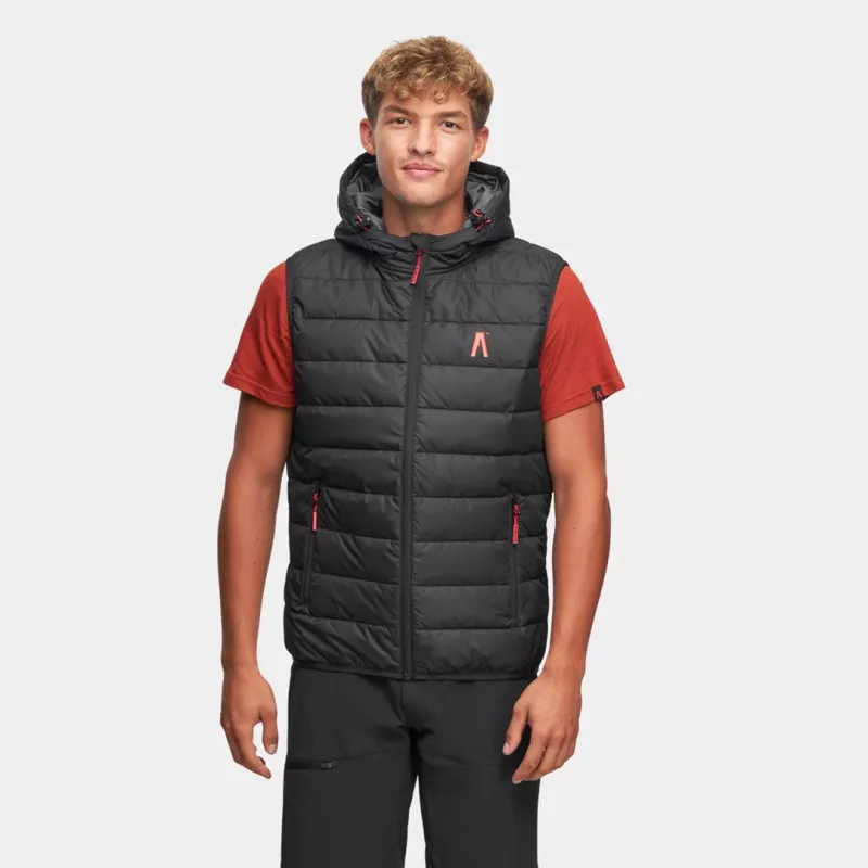 Alpinus Athos Men's Body Warmer Vest Black Size S