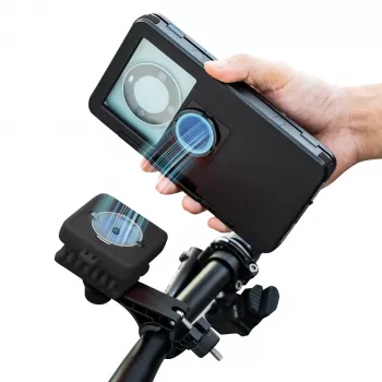 ROCKBROS HW-87 Magnetic Waterproof Phone Holder - Black