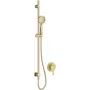 DEANTE Arnika Concealed Shower System with 250 mm Rain Shower, Hand Shower and Adjustable Bar - Chrome
