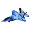 LEAN TOYS 16645 Remote Control F-16 Fighting Falcon Jet with Sound and Light Effects, 2.4 GHz, Grey