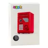 LEAN TOYS Electronic Safe ATM Piggy Bank with PIN for Children, Gray
