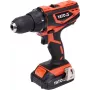 YATO 18V Cordless Drill Driver 40Nm with 2.0Ah Li-Ion Battery and Case YT-82780