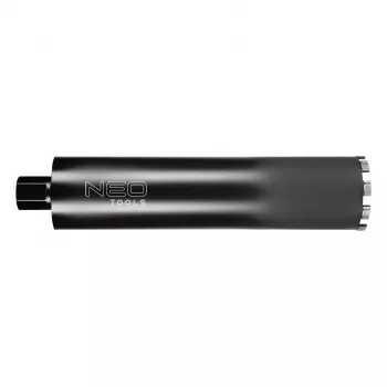 NEO TOOLS Diamond Core Drill Bit for Core Drilling Machine 58G540 102 mm x 470 mm, 9 Segments, M22