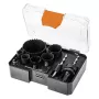 NEO TOOLS Bi-metal Hole Saw Set Co8% (19, 25, 30, 35, 40, 68 mm), 9-Piece Kit