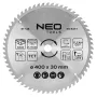 NEO TOOLS Circular Saw Blade, Carbide-Tipped, 400 x 30 mm, 60 Teeth