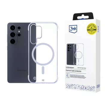 3MK Just20g MagCase for Samsung Galaxy S26 Ultra - Transparent MagSafe Back Cover
