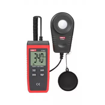 UNI-T UT383S Digital Lux Meter with MAX/MIN/AVG, Backlight, Auto Power Off