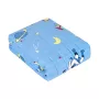 REBEL PREMIUM Weighted Blanket for Children, 100% Cotton, Cosmos Pattern, 100x150 cm, 4 kg