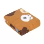 REBEL Weighted Blanket Premium Cotton Sensory Blanket for Children 100x150 cm 4 kg Rabbit Pattern