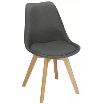 NO NAME DINING CHAIR BLACK DC0022 47X41X82