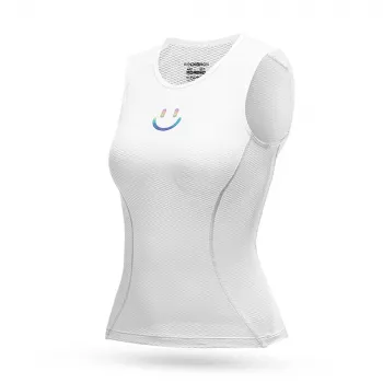 ROBOROCK Rockbros YDBX001 Women's Quick-Drying Sleeveless Cycling Jersey M/L - White