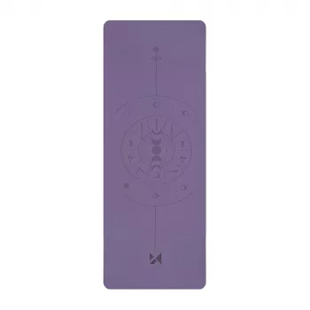 Wozinsky WNSP-NKP Natural Rubber Yoga and Exercise Mat 183 x 61 x 0.5 cm Purple