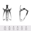 ROCKBROS RKL02 Aluminum Alloy Bicycle Bottle Cage - Black/Silver