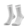 ROCKBROS Road to Sky Cycling Socks White 43-46 (1 Pair) – Breathable Unisex Mid-Calf Socks