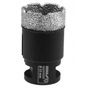 DEDRA Diamond Core Drill Bit Vacuum Brazed M14 35 mm