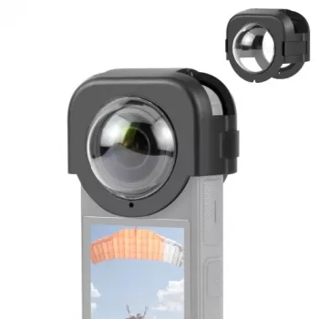 PULUZ Lens Protector Cover for Insta360 X4 – Optical Glass, 2-Pack (PU975)