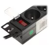 DELTA PD-4/R10/R 4-Socket Power Strip with 10m Cable, Red