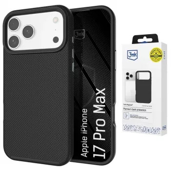 3MK Fortis MagCase for Apple iPhone 17 Pro Max - Transparent MagSafe Back Cover