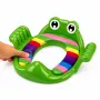 LEAN TOYS Toilet Seat Cover for Children Soft Seat with Handles Green