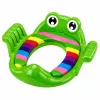 LEAN TOYS Toilet Seat Cover for Children Soft Seat with Handles Green