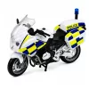LEAN TOYS Police Set Helicopter Motorcycle Police Car Lights Sounds 1:32