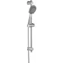 DEANTE 5-Function Shower Set with Rail and Soap Dish, Chrome Finish