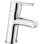 DEANTE BEZ 020H Low-Pressure Three-Way Basin Mixer for Water Heater, Chrome, 200 mm Swivel Spout