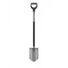 Fiskars Ergonomic Garden Spade Pointed D-Handle Boron Steel 1200mm