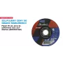 Norton Shield Starline Grinding Disc 125 x 6.4 mm A24Q-BF27 for Metal (25-Pack)