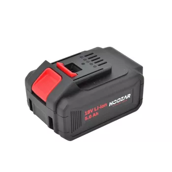 Hoozar 18V 5.0Ah Lithium-Ion Slide-On Battery Pack BP50 with LED Charge Indicator