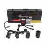 AWTOOLS 1200W Socket Fusion Welding Machine for PVC PP PE PB PPR Pipes, 16-32mm, 4 Die Pairs, Adjustable Thermostat, Metal Case