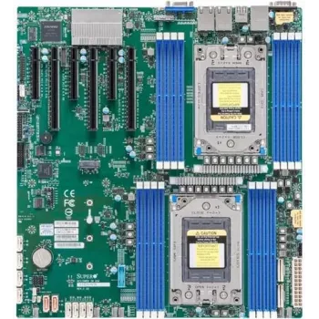 Supermicro H12DSi-NT6 Dual Socket SP3 E-ATX Server Motherboard for AMD EPYC 7002/7003, 16x DDR4, 2x 10GbE, 16x SATA
